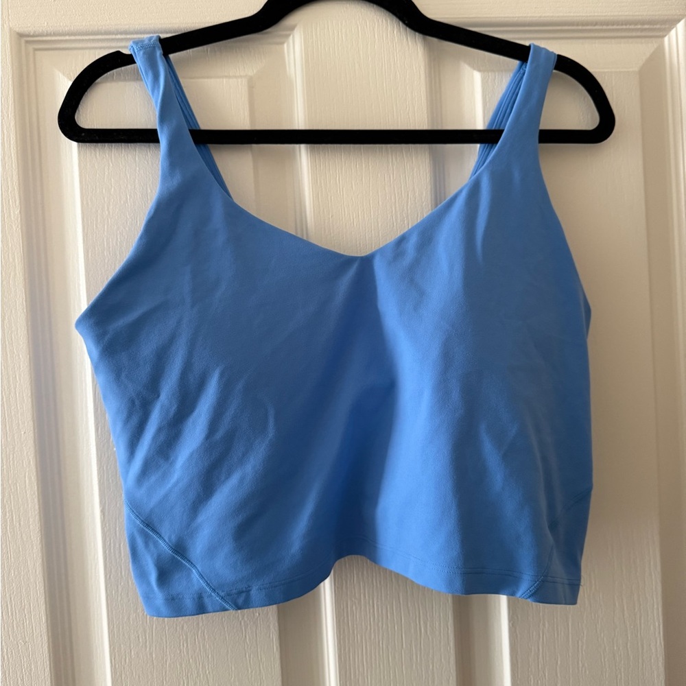 Lululemon Athletica Blue Tank Top